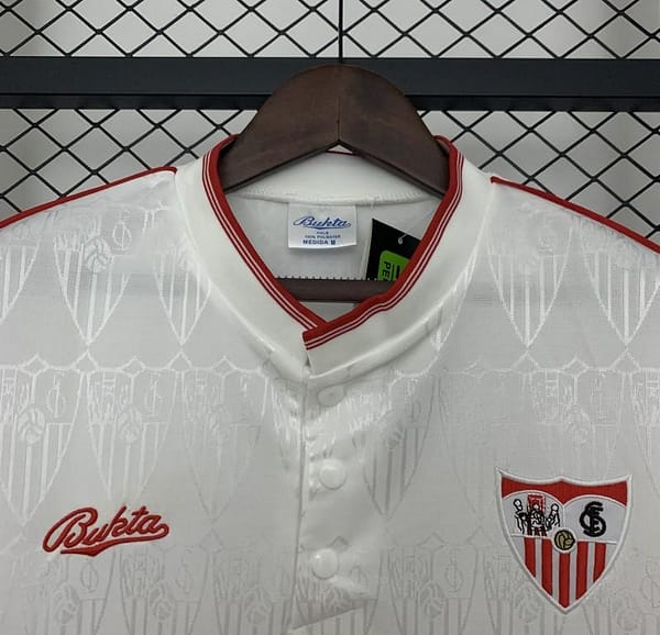 91/92 Retro Sevilla Home Jersey - Image 3