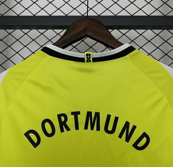 95/96 Retro Borussia Dortmund Home Jersey - Image 3