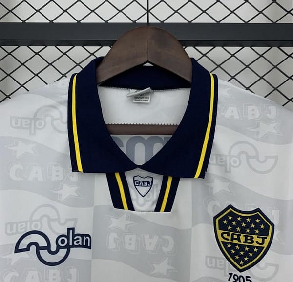 95/96 Retro Boca Juniors Away Jersey - Image 2