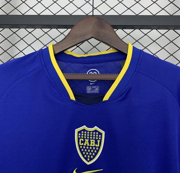 02/03 Retro Boca Juniors Home Jersey - Image 3