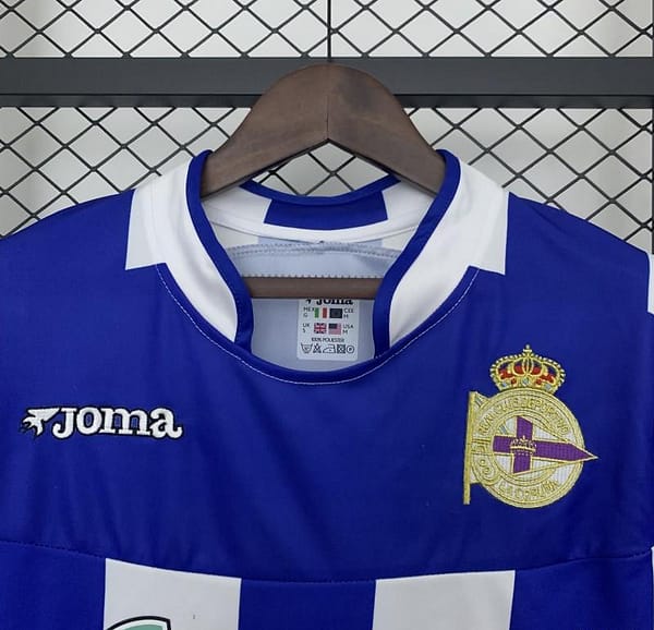 03/04 Retro Deportivo La Coruna Home Jersey - Image 2