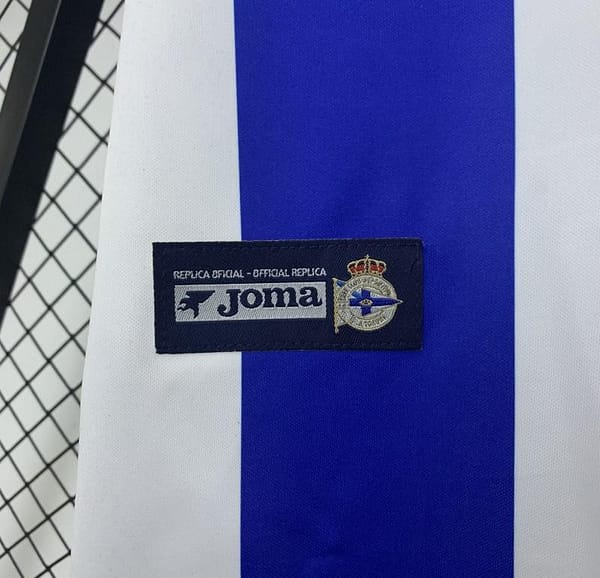03/04 Retro Deportivo La Coruna Home Jersey - Image 6