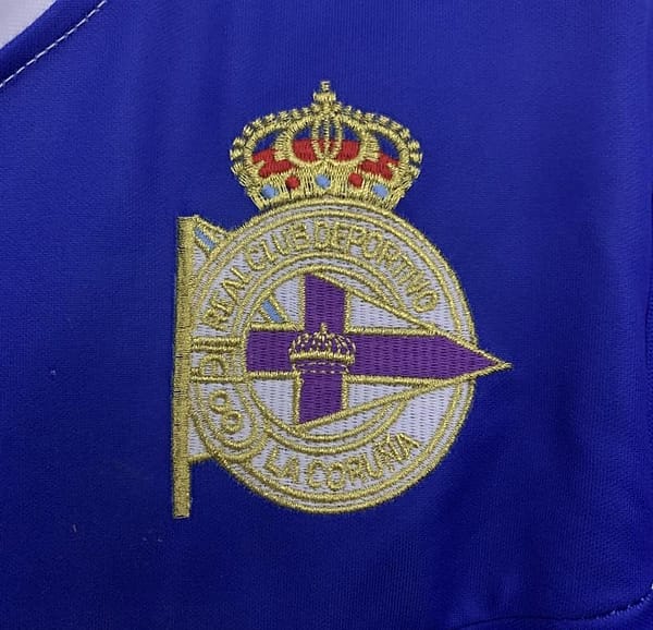 03/04 Retro Deportivo La Coruna Home Jersey - Image 8