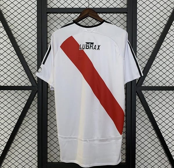 06/07 Retro River Plate Home Jersey - Image 4