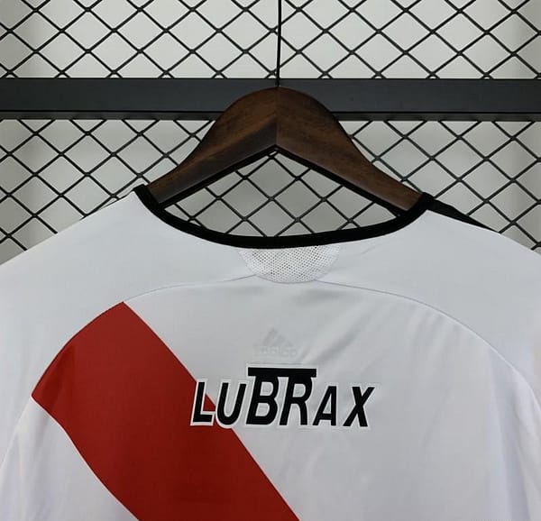 06/07 Retro Long Sleeve River Plate Home Jersey - Image 3