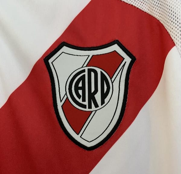 06/07 Retro Long Sleeve River Plate Home Jersey - Image 7