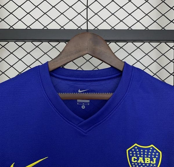 11/12 Retro Boca Juniors Home Jersey - Image 2