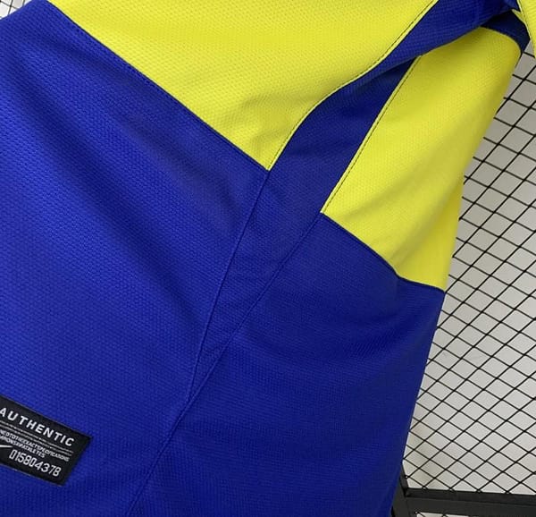 11/12 Retro Boca Juniors Home Jersey - Image 5