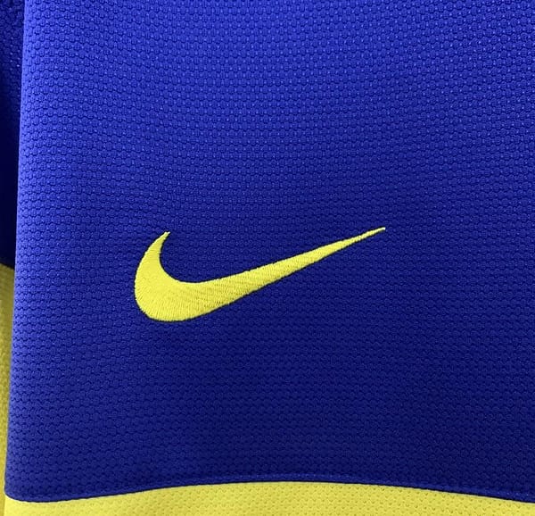 11/12 Retro Boca Juniors Home Jersey - Image 9