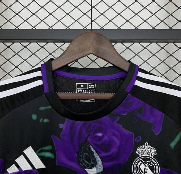 25/26 Real Madrid Special Purple Rose Jersey - Image 3