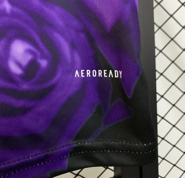 25/26 Real Madrid Special Purple Rose Jersey - Image 7