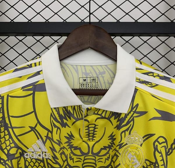 25/26 Real Madrid Special Yellow Jersey - Image 8