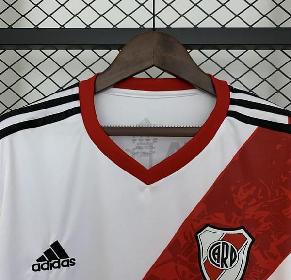 13/14 Retro Long Sleeve River Plate Home Jersey - Image 2