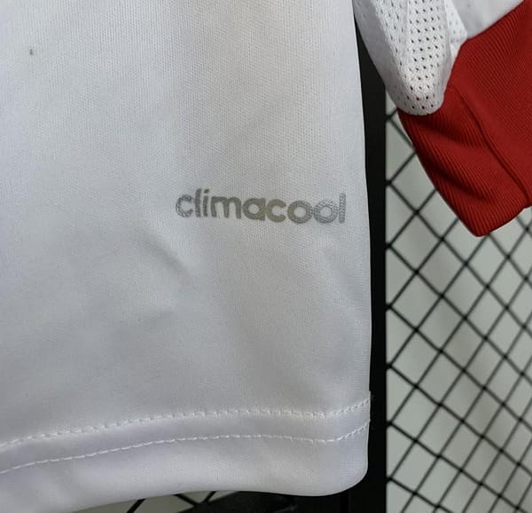 13/14 Retro Long Sleeve River Plate Home Jersey - Image 4