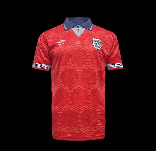 Retro 1990 England Red