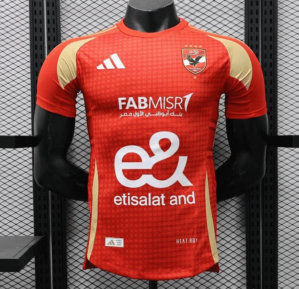 Player Version 24/25 Egypt Al Ahly Home Jersey