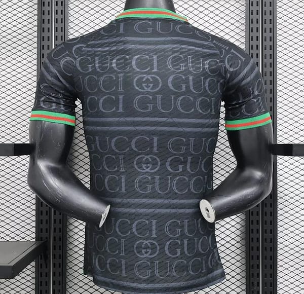 Player Version 24/25 Real Madrid x GUCCI Black Special Jersey - Image 2