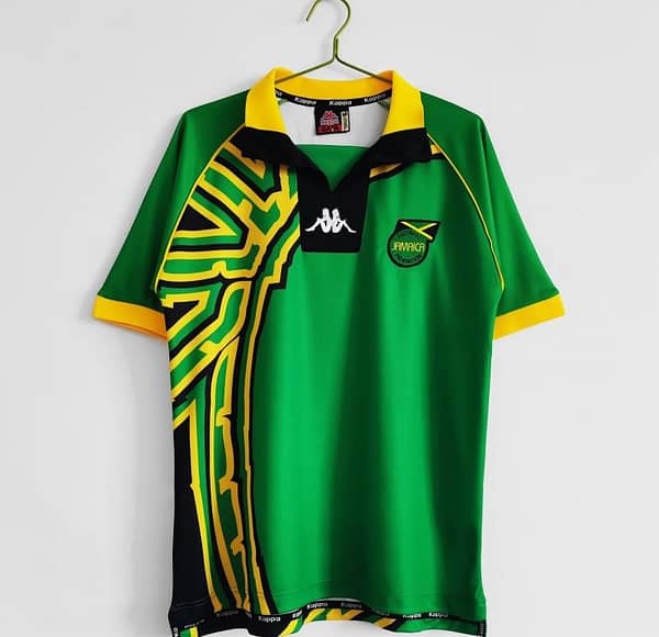 Retro 1998 Jamaica Away Soccer Jersey