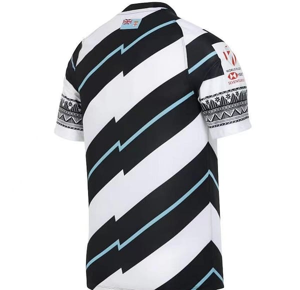 FIJI 2021 Men's Sevens Away Rugby Jersey - Image 2