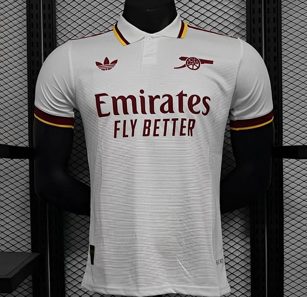 25/26 Player Version Arsenal Special WHITE POLO Jersey