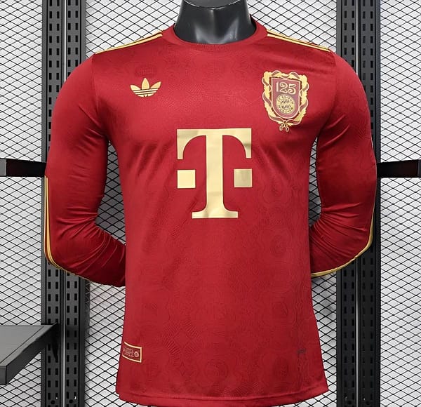 Player Version 24/25 Bayern Munich 125 Anniversary Long Sleeve Jersey