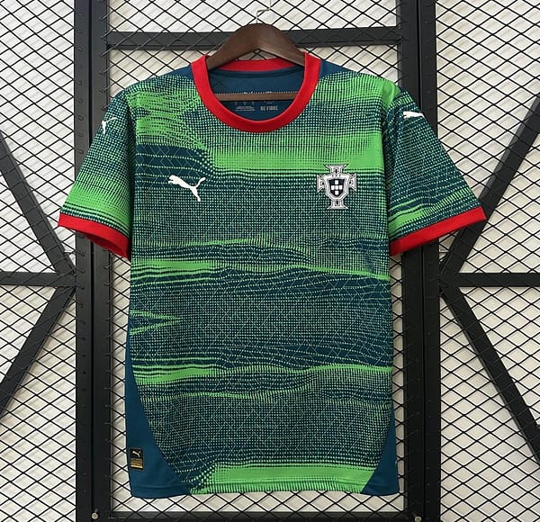 2025 Portugal E-sports Home Green Jersey