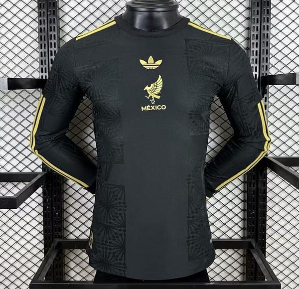 Player Version 2025 Mexico Gold Cup Long Sleeve Special Jersey