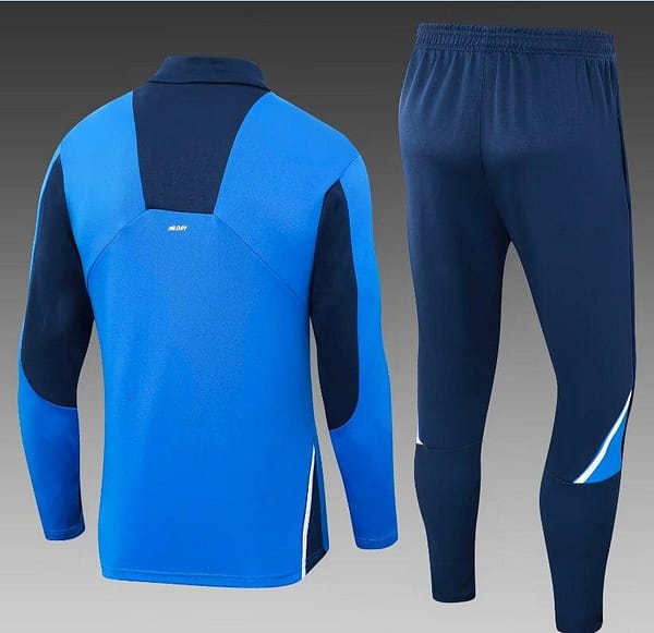 24/25 Porto Blue Half Zipper Jacket+Long Pants - Image 2