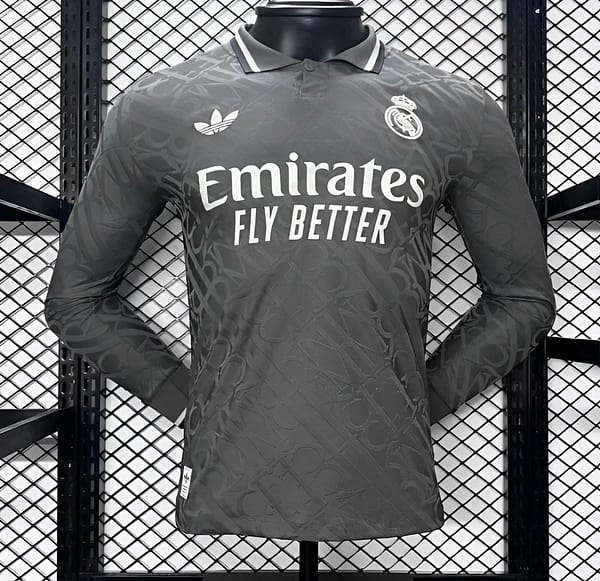 Player Version 24/25 Real Madrid Third Long Sleeve Jersey