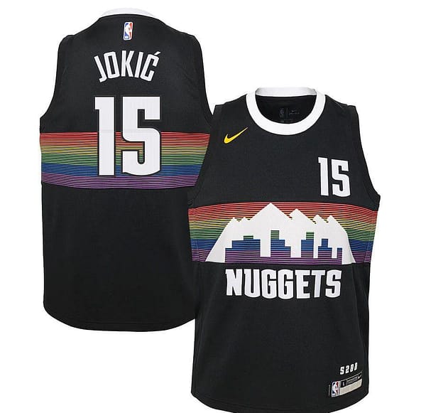 Mens Nikola Jokic Black Club Team Jersey - City Edition