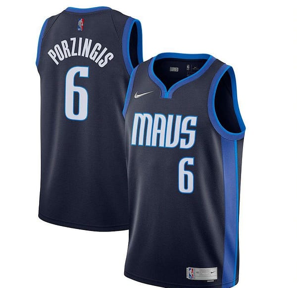 Earned Edition Club Team Jersey - Kristaps Porzingis - Mens