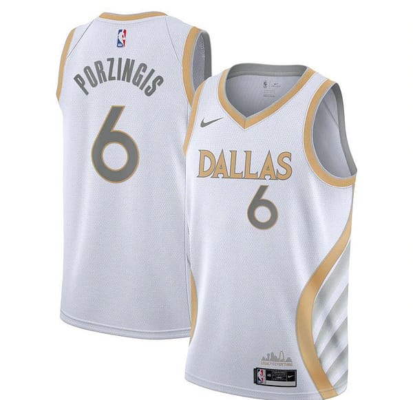 City Edition Club Team Jersey - Kristaps Porzingis - Youth - 2020
