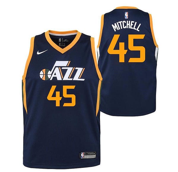 Icon Club Team Jersey - Donovan Mitchell - Youth
