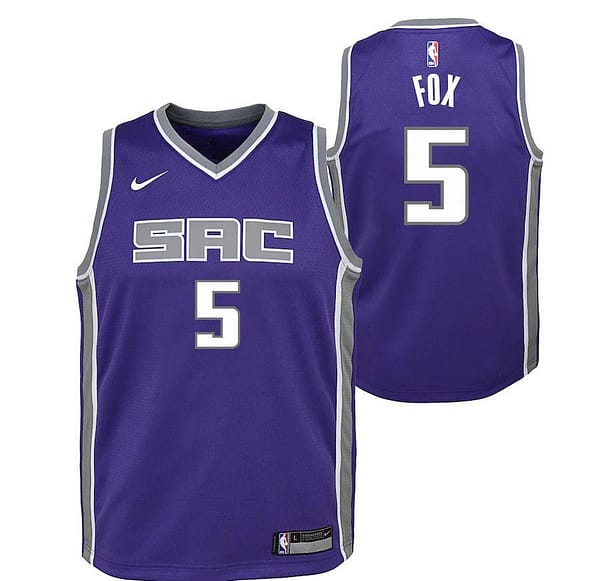 Icon Club Team Jersey - DeAaron Fox - Youth
