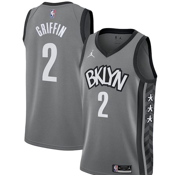 Statement Club Team Jersey - Gray - Blake Griffin - Youth