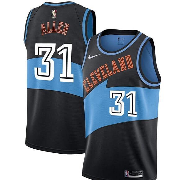 Classic Edition Club Team Jersey - Black - Jarrett Allen - Mens - 2019