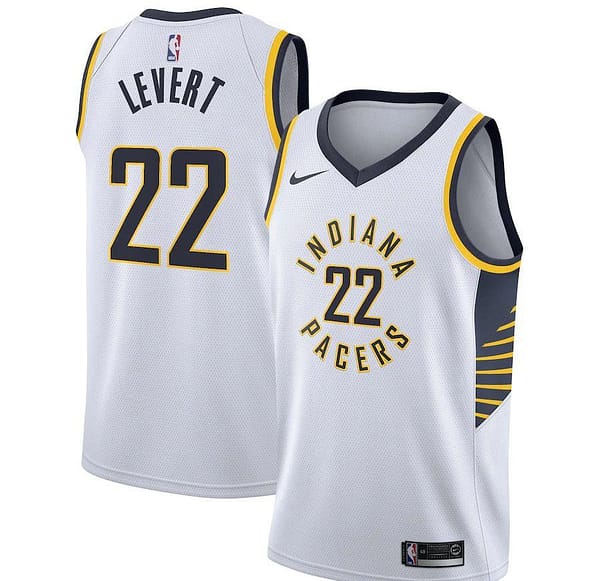 Association Club Team Jersey - White - Caris Levert - Mens