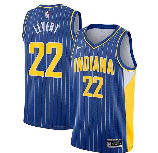 City Edition Club Team Jersey - Blue - Caris Levert- Youth - 2020