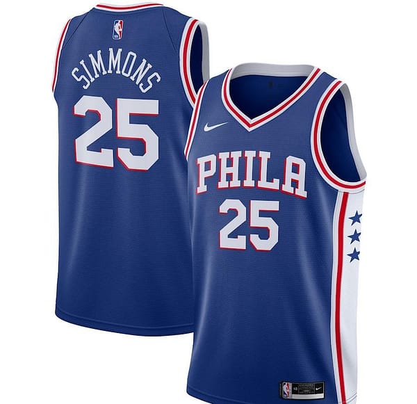 Icon Club Team Jersey - Ben Simmons - Mens
