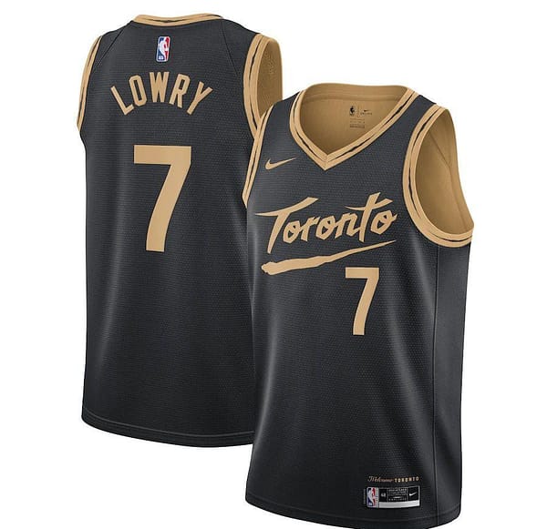 City Edition Club Team Jersey - Black - Kyle Lowry - Youth - 2020