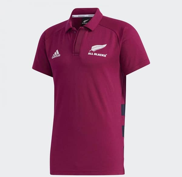 All Blacks 2020 Mens Primeblue Rugby Polo Shirt
