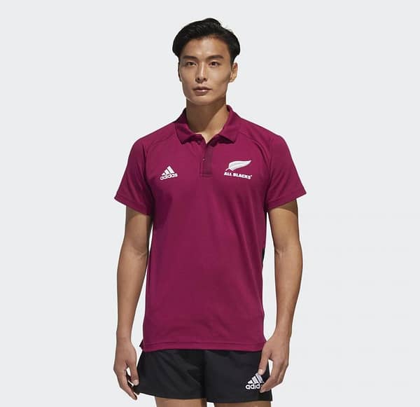 All Blacks 2020 Mens Primeblue Rugby Polo Shirt - Image 3