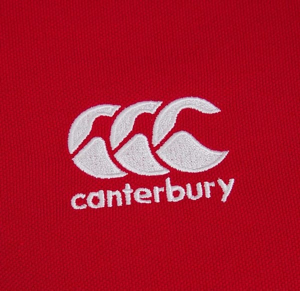 British & Irish Lions Mens Home Nations Polo Shirt - Red - Image 3