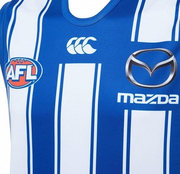 North Melbourne Kangaroos 2020 Men's Home Football Guernsey - Image 3