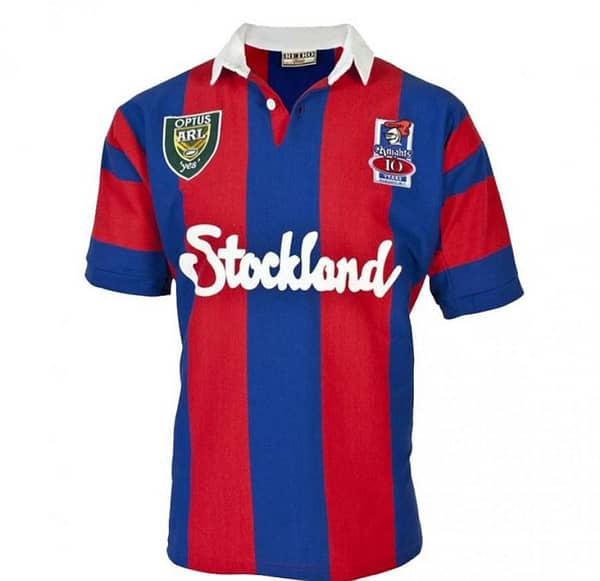 Newcastle Knights 1997 Men's Retro Rugby Jersey