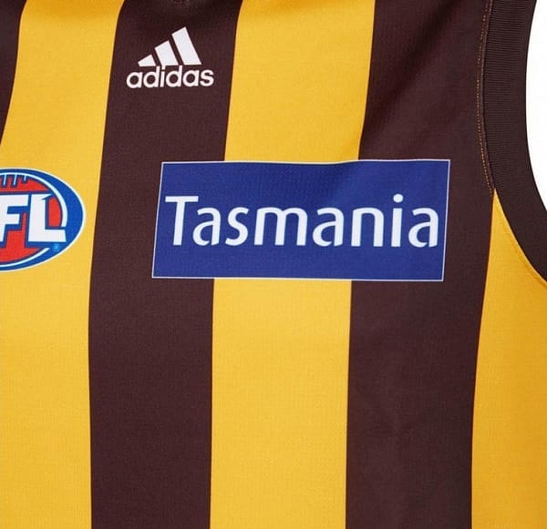 Hawthorn Hawks 2020 Men's Home Football Guernsey - Image 3