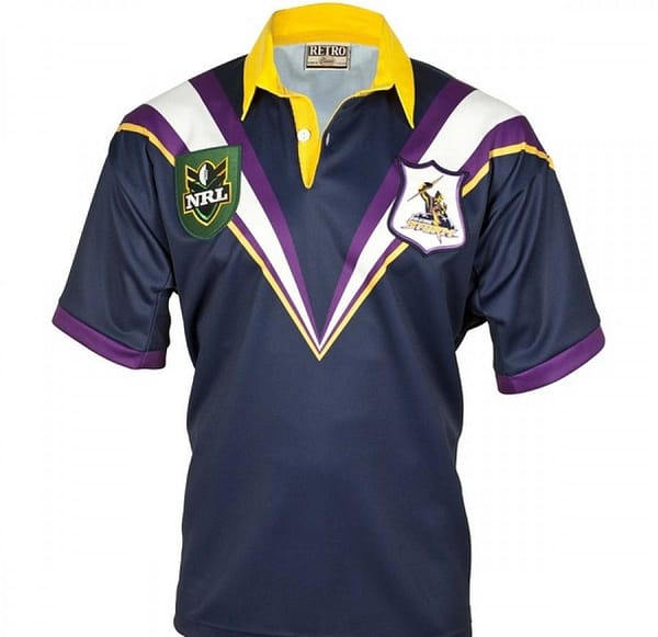 Melbourne Storm 1998 Men's Retro Rugby Jersey