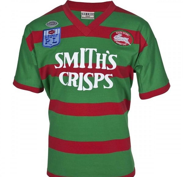 South Sydney Rabbitohs 1989 Retro Rugby Jersey