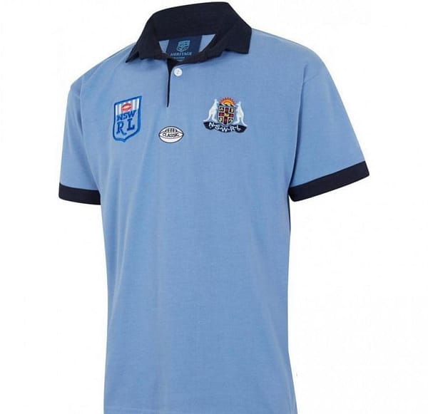 NSW Blues 1985 Men's Retro Rugby Jersey