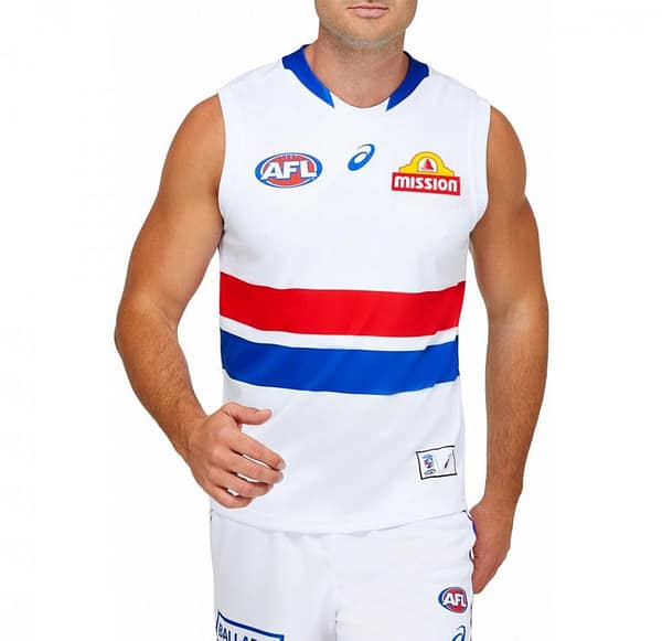 Western Bulldogs 2021 Mens Clash Rugby Guernsey - Image 2